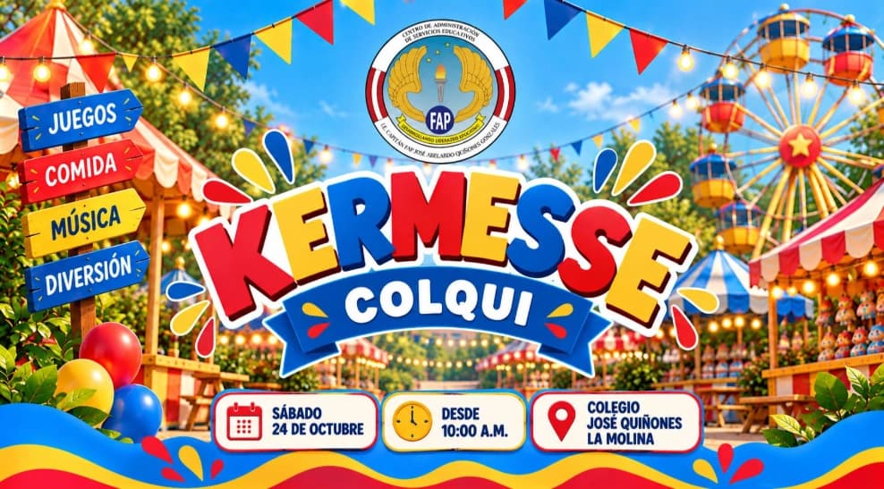 Kermesse Colqui 2026 — Infantil — Colegio FAP José Abelardo Quiñones