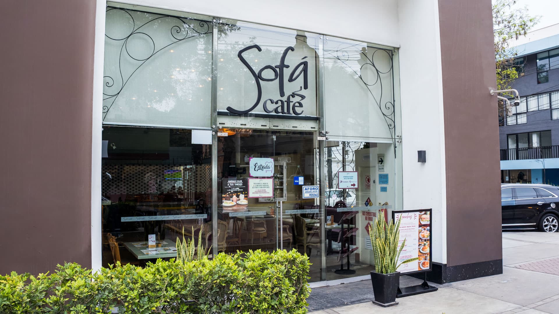 Sofá Café Barranco.