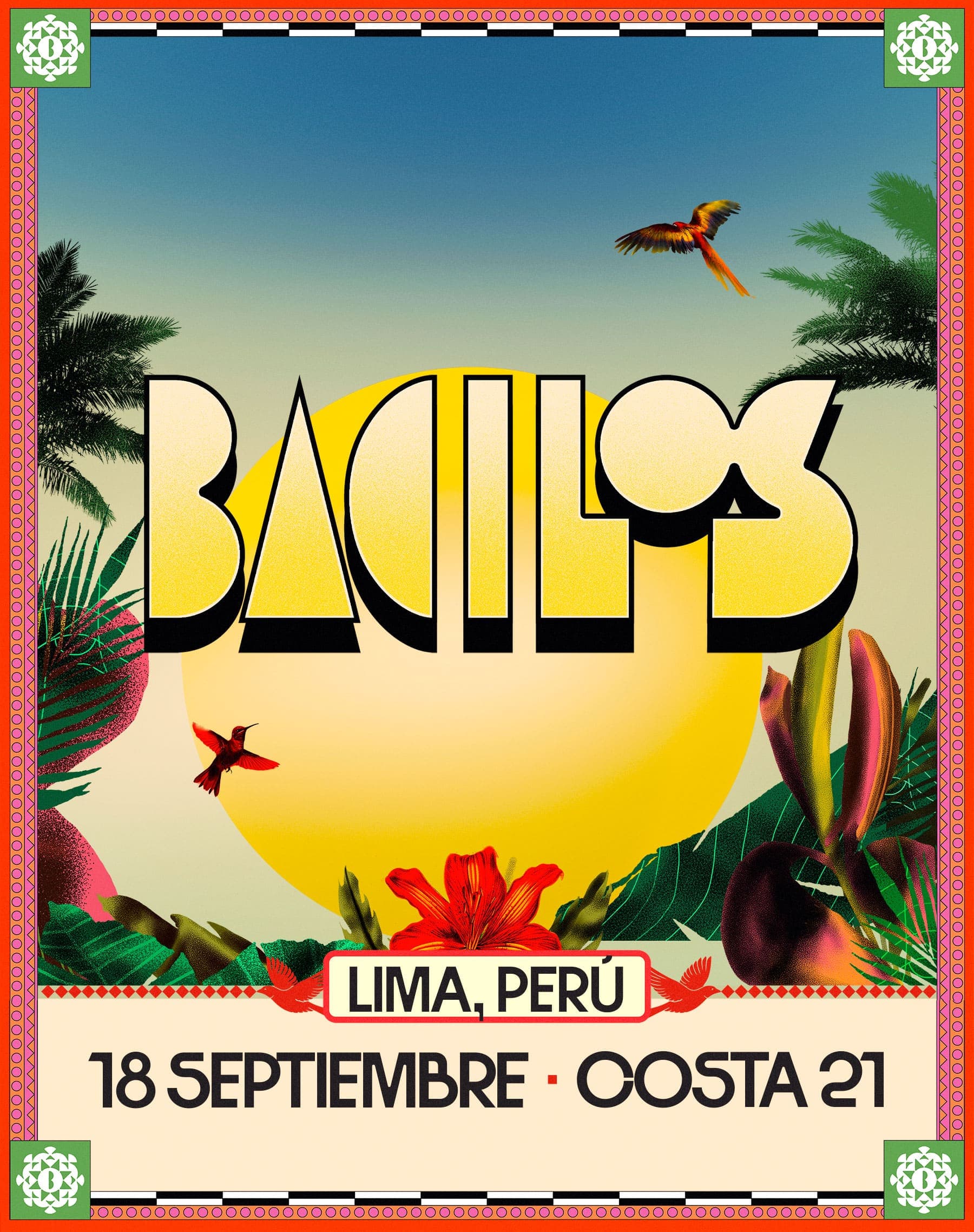 Bacilos en Lima — Concierto — MULTIESPACIO COSTA 21