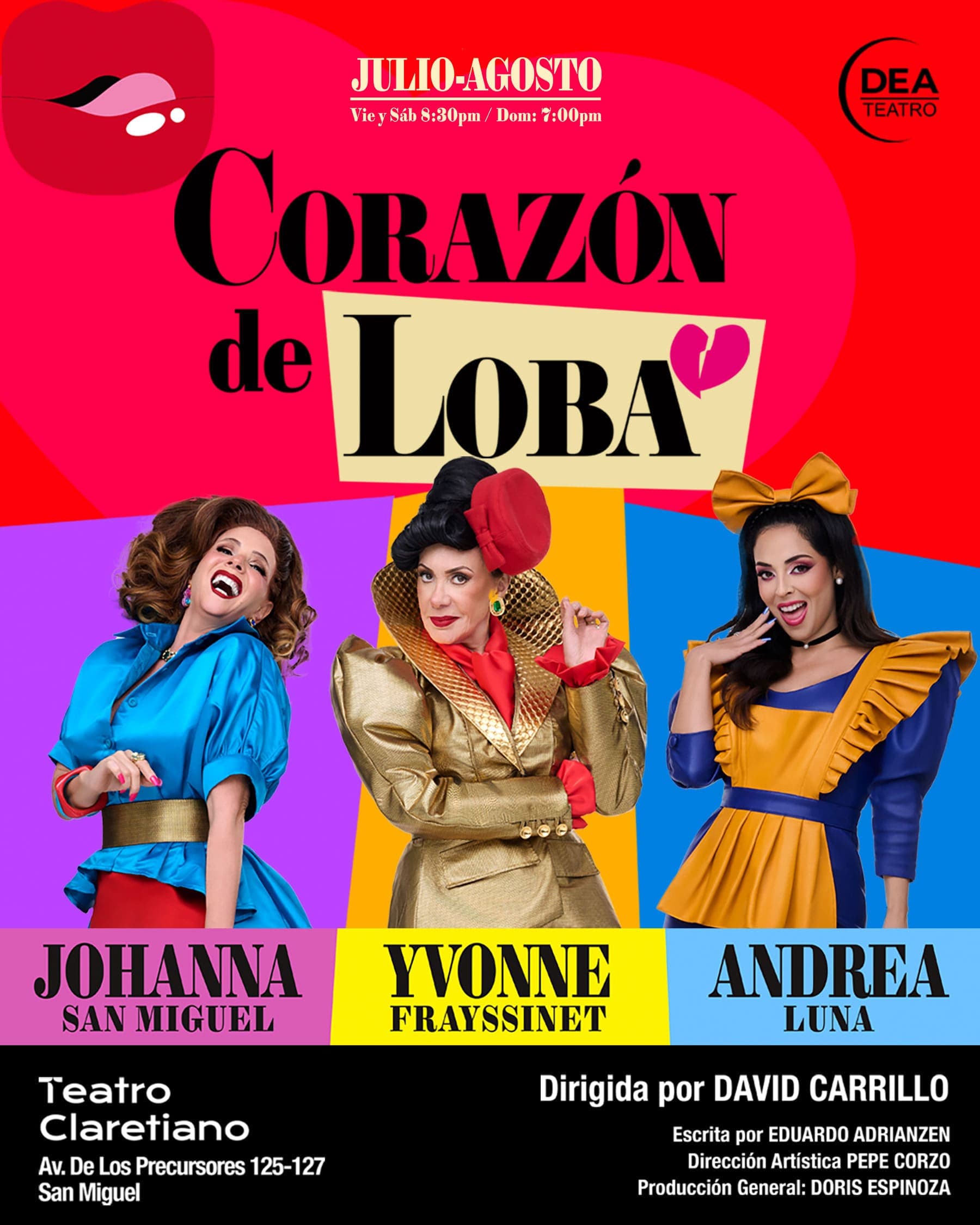 Corazón de Loba — Teatro — TEATRO CLARETIANO