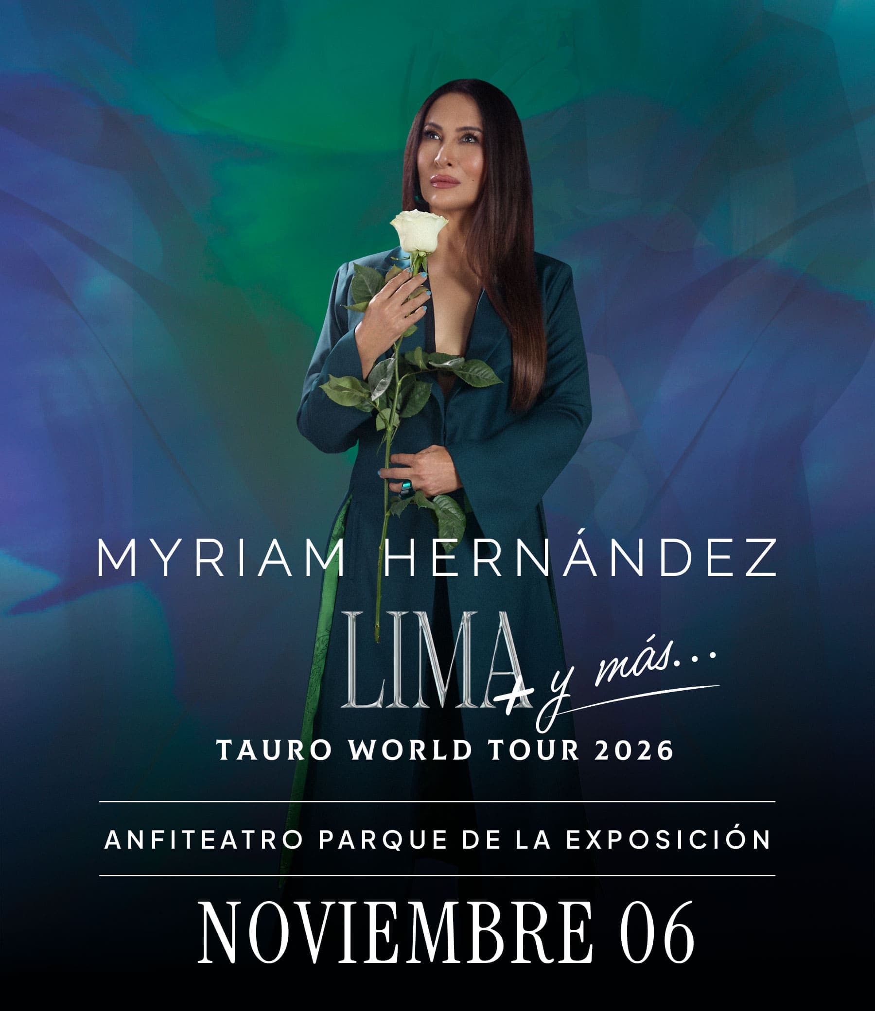 Myriam Hernández en Lima 2026 — Concierto — ANFITEATRO PARQUE DE LA EXPOSICION