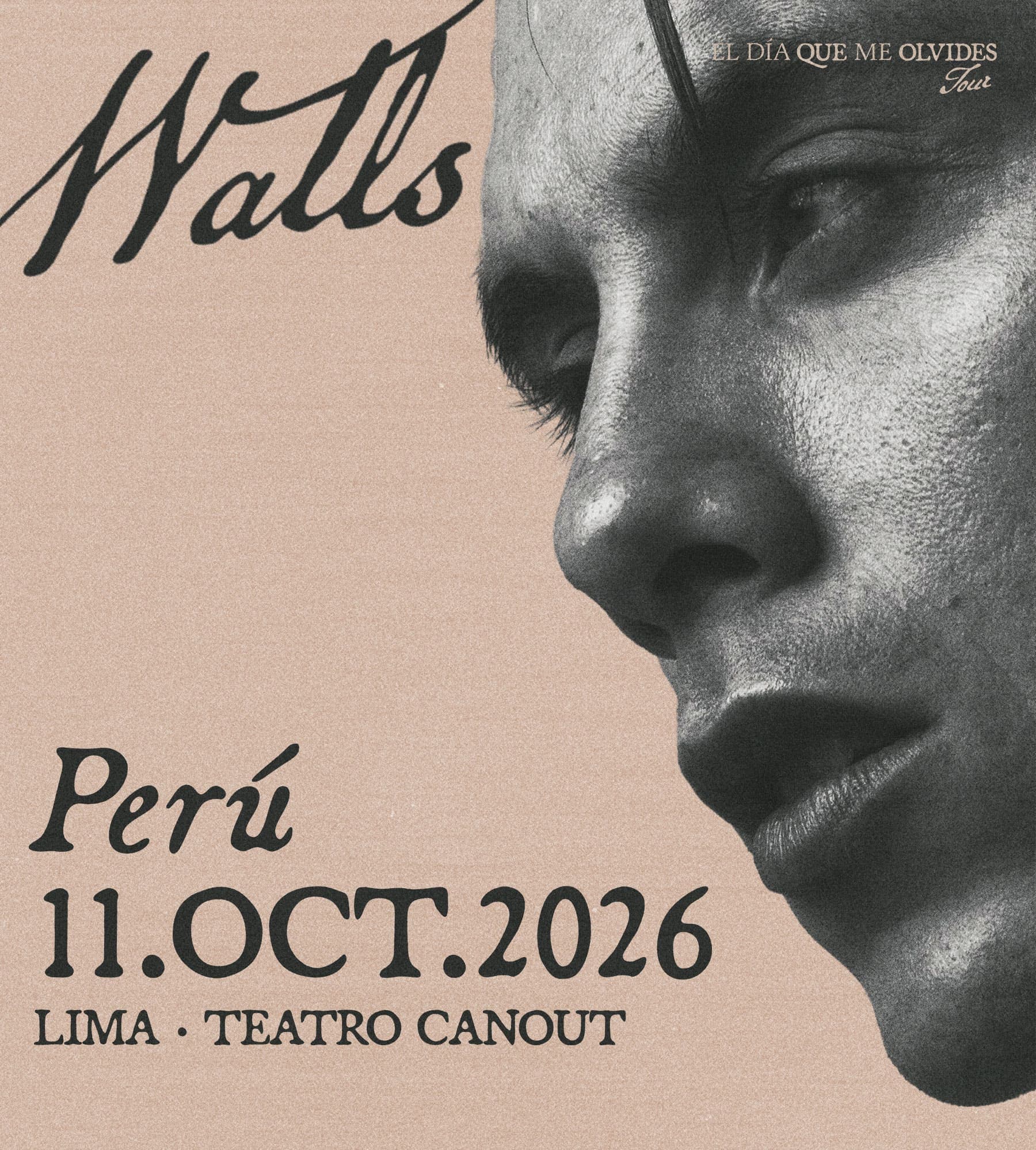 Walls: El Día Que Me Olvides Tour — Concierto — Teatro Canout