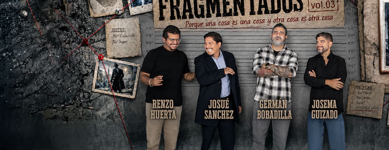 Fragmentados Volumen 03 — Teatro — Lima Comedy Club