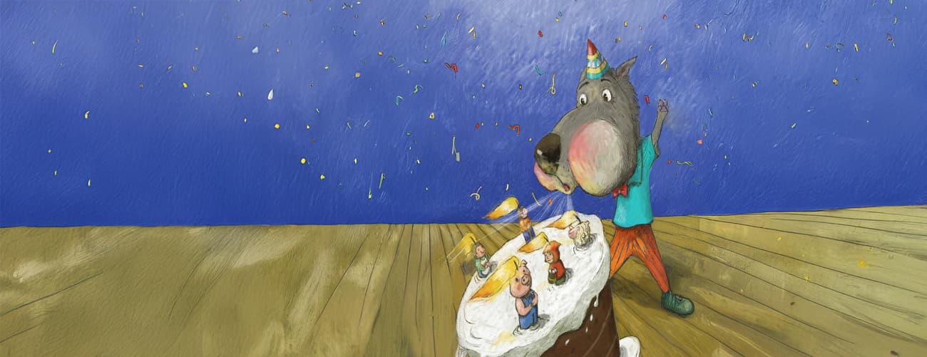 La Fiesta de Cumpleaños del Lobo Feroz — Infantil — TEATRO JUANITA TARNAWIECKI